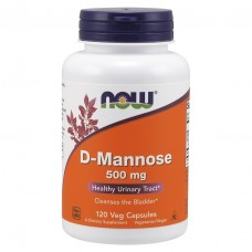 NOW D-Mannose 500 mg, 60 вегакапсул NOW D-Mannose 500 mg, 60 вегакапсул
