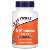NOW D-Mannose 500 mg, 120 вегакапсул NOW D-Mannose 500 mg, 120 вегакапсул