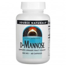 Source Naturals D-Mannose 500 mg, 60 капсул Source Naturals D-Mannose 500 mg, 60 капсул