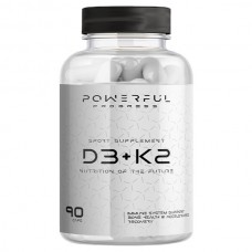 Powerful Progress D3+K2, 90 капсул Powerful Progress D3+K2, 90 капсул