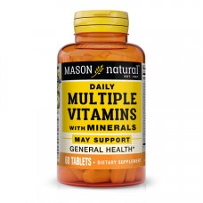 Mason Natural Daily Multiple Vitamins with Minerals, 60 таблеток Mason Natural Daily Multiple Vitamins with Minerals, 60 таблеток