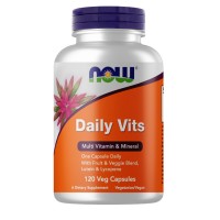 NOW Daily Vits, 120 вегакапсул