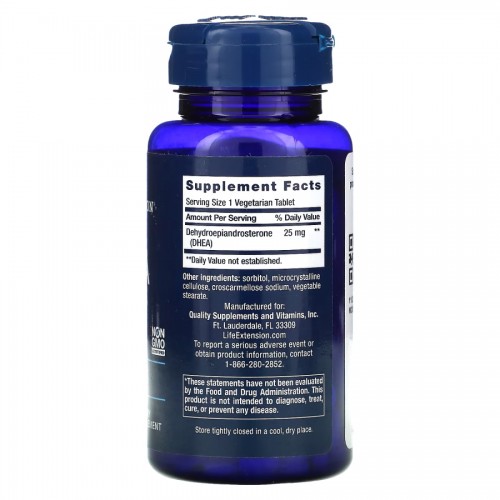 Life Extension DHEA Dissolve 25 mg, 100 таблеток CN10900 Life Extension Life Extension DHEA Dissolve 25 mg, 100 таблеток CN10900 Life Extension