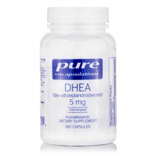 Pure Encapsulations DHEA 5 mg, 180 капсул Pure Encapsulations DHEA 5 mg, 180 капсул