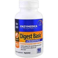 Enzymedica Digest Basic + Probiotics, 90 капсул