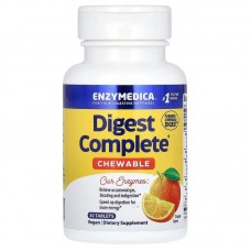 Enzymedica Digest Complete, 30 жувальних таблеток - Апельсин Enzymedica Digest Complete, 30 жувальних таблеток - Апельсин
