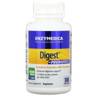 Enzymedica Digest + Probiotics, 30 капсул Enzymedica Digest + Probiotics, 30 капсул