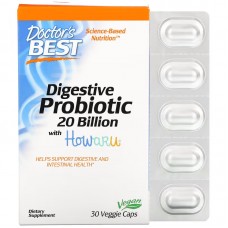 Doctor's Best Digestive Probiotic, 30 вегакапсул Doctor's Best Digestive Probiotic, 30 вегакапсул