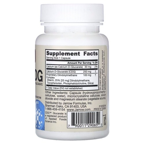 Jarrow Formulas DIM + CDG, 30 вегакапсул CN16587 Jarrow Formulas Jarrow Formulas DIM + CDG, 30 вегакапсул CN16587 Jarrow Formulas