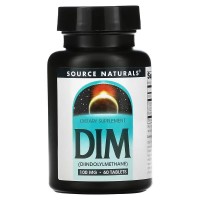 Source Naturals DIM (Diindolylmethane) 100 mg, 60 таблеток Source Naturals DIM (Diindolylmethane) 100 mg, 60 таблеток