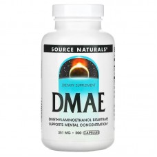 Source Naturals DMAE, 200 капсул Source Naturals DMAE, 200 капсул