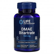 Life Extension DMAE Bitartrate 150 mg, 200 вегакапсул