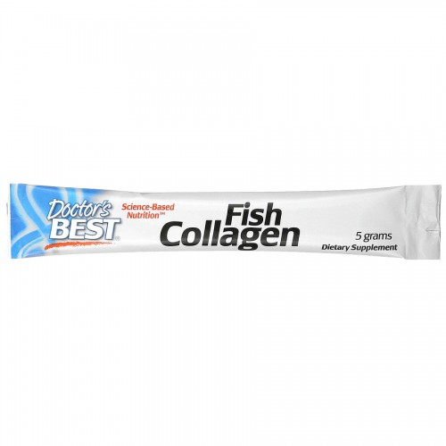 Doctor's Best Fish Collagen with Naticol, 30 пакетиків CN9481 Doctor's Best Doctor's Best Fish Collagen with Naticol, 30 пакетиків CN9481 Doctor's Best