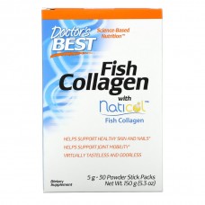 Doctor's Best Fish Collagen with Naticol, 30 пакетиків Doctor's Best Fish Collagen with Naticol, 30 пакетиків