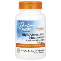 Doctor's Best Magnesium 100 mg, 120 вегакапсул Doctor's Best Magnesium 100 mg, 120 вегакапсул