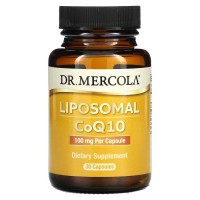Dr. Mercola Liposomal CoQ10 100 mg, 30 капсул Dr. Mercola Liposomal CoQ10 100 mg, 30 капсул