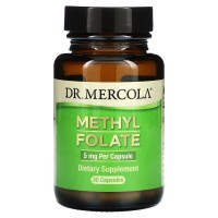 Dr. Mercola Methyl Folate 5 mg, 30 капсул Dr. Mercola Methyl Folate 5 mg, 30 капсул