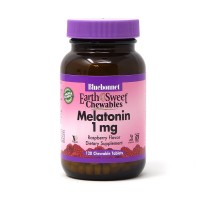 Bluebonnet Nutrition Earth Sweet Chewables Melatonin 1 mg, 120 жувальних таблеток