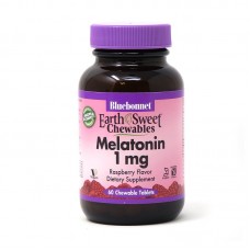Bluebonnet Nutrition Earth Sweet Chewables Melatonin 1 mg, 60 жувальних таблеток Bluebonnet Nutrition Earth Sweet Chewables Melatonin 1 mg, 60 жувальних таблеток