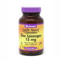 Bluebonnet Nutrition Zinc, 60 жувальних таблеток