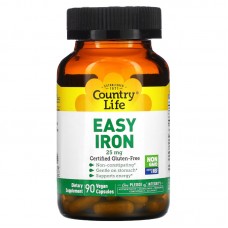Country Life Easy Iron, 90 вегакапсул Country Life Easy Iron, 90 вегакапсул
