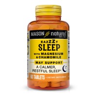 Mason Natural Eazzzy sleep with Magnesium & Chamomile, 60 таблеток Mason Natural Eazzzy sleep with Magnesium & Chamomile, 60 таблеток