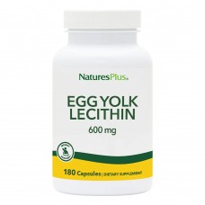 Natures Plus Egg Yolk Lecithin 600 mg, 180 вегакапсул Natures Plus Egg Yolk Lecithin 600 mg, 180 вегакапсул