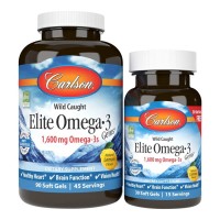 Carlson Labs Elite Omega-3 Gems, 90+30 капсул Carlson Labs Elite Omega-3 Gems, 90+30 капсул