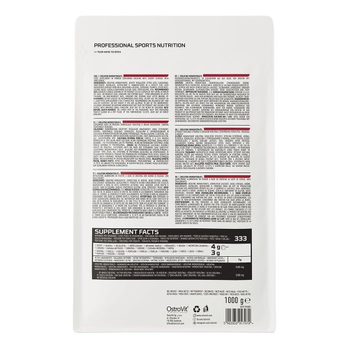 OstroVit Creatine Monohydrate, 1 кг - Вишня CN1376-8 Ostrovit OstroVit Creatine Monohydrate, 1 кг - Вишня CN1376-8 Ostrovit