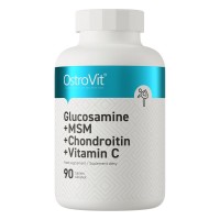 OstroVit Glucosamine+MSM+Chondroitin+Vitamin C, 90 таблеток OstroVit Glucosamine+MSM+Chondroitin+Vitamin C, 90 таблеток