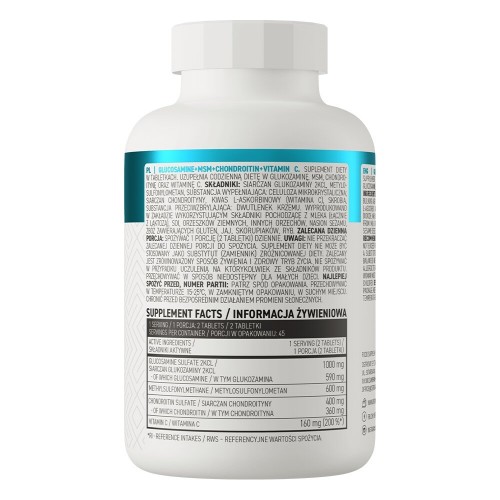 OstroVit Glucosamine+MSM+Chondroitin+Vitamin C, 90 таблеток CN17420 Ostrovit OstroVit Glucosamine+MSM+Chondroitin+Vitamin C, 90 таблеток CN17420 Ostrovit