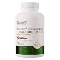 OstroVit Vege KSM-66 Ashwagandha + Magnesium + B6 P-5-P, 90 капсул OstroVit Vege KSM-66 Ashwagandha + Magnesium + B6 P-5-P, 90 капсул