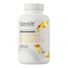 OstroVit Vitamin D3 1000 IU, 90 таблеток OstroVit Vitamin D3 1000 IU, 90 таблеток