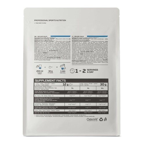 OstroVit Whey Protein Isolate, 700 грам - Ванільні вафлі CN5782-3 Ostrovit OstroVit Whey Protein Isolate, 700 грам - Ванільні вафлі CN5782-3 Ostrovit