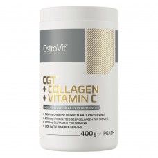 OstroVit CGT + Collagen + Vitamin C, 400 грамм - Персик