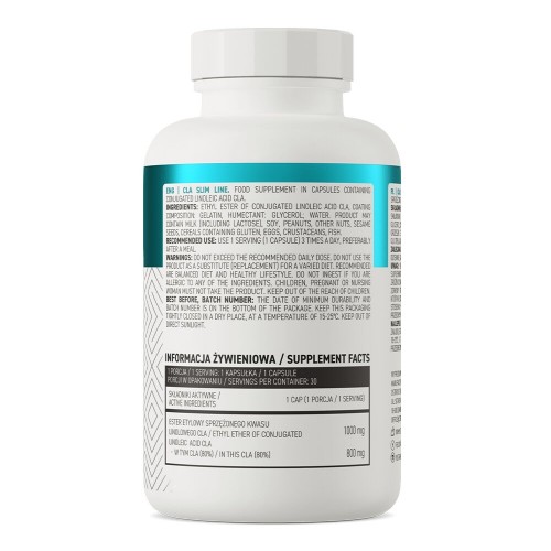 OstroVit CLA Slim Line, 30 капсул CN1965 Ostrovit OstroVit CLA Slim Line, 30 капсул CN1965 Ostrovit