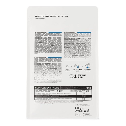 OstroVit Creatine Monohydrate, 1 кг - Манго CN1376-6 Ostrovit OstroVit Creatine Monohydrate, 1 кг - Манго CN1376-6 Ostrovit