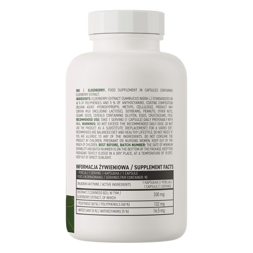 OstroVit Vege Elderberry, 90 капсул CN16035 Ostrovit OstroVit Vege Elderberry, 90 капсул CN16035 Ostrovit