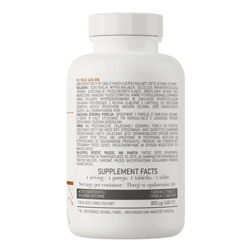 OstroVit Folic Acid, 90 таблеток CN1982 Ostrovit OstroVit Folic Acid, 90 таблеток CN1982 Ostrovit