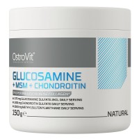OstroVit Glucosamine+MSM+Chondroitin, 150 грамм - Натуральный OstroVit Glucosamine+MSM+Chondroitin, 150 грамм - Натуральный