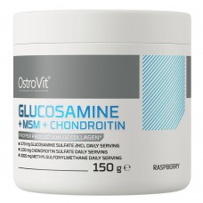 OstroVit Glucosamine+MSM+Chondroitin, 150 грам - Малина OstroVit Glucosamine+MSM+Chondroitin, 150 грам - Малина