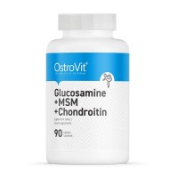 OstroVit Glucosamine+MSM+Chondroitin, 90 таблеток OstroVit Glucosamine+MSM+Chondroitin, 90 таблеток