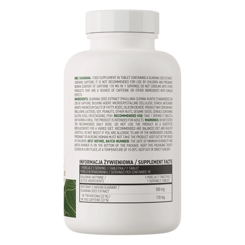 OstroVit Guarana, 90 таблеток CN1959 Ostrovit OstroVit Guarana, 90 таблеток CN1959 Ostrovit