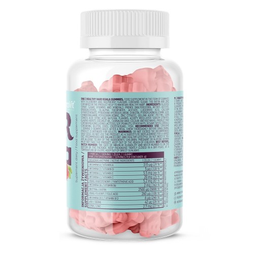 OstroVit Healthy Hair Koala Gummies, 60 желейок CN6330 Ostrovit OstroVit Healthy Hair Koala Gummies, 60 желейок CN6330 Ostrovit