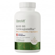 OstroVit Vege KSM-66 Ashwagandha, 120 капсул OstroVit Vege KSM-66 Ashwagandha, 120 капсул