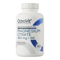 OstroVit Magnesium Citrate+ B6 400 mg, 90 таблеток OstroVit Magnesium Citrate+ B6 400 mg, 90 таблеток