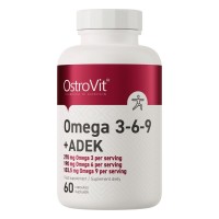 OstroVit Omega 3-6-9 + ADEK, 60 капсул