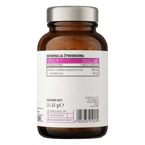 OstroVit Pharma Red Clover, 60 капсул CN15984 Ostrovit OstroVit Pharma Red Clover, 60 капсул CN15984 Ostrovit