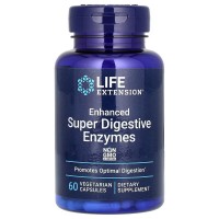 Life Extension Enhanced Super Digestive Enzymes, 60 вегакапсул Life Extension Enhanced Super Digestive Enzymes, 60 вегакапсул