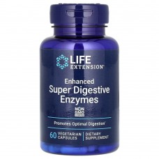 Life Extension Enhanced Super Digestive Enzymes, 60 вегакапсул Life Extension Enhanced Super Digestive Enzymes, 60 вегакапсул